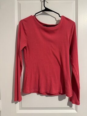 Old Navy Ribbed Crewneck Top - Coral